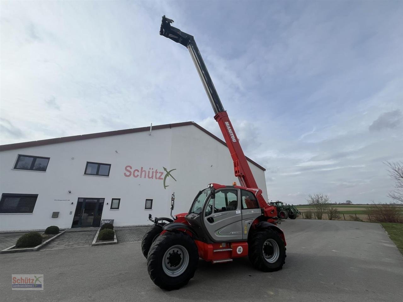 Teleskoplader del tipo Manitou Teleskoplader MLT 960, Druckluft, Zentralschmierung, Gebrauchtmaschine en Schierling (Imagen 7)