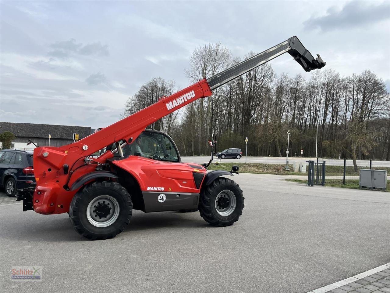 Teleskoplader typu Manitou Teleskoplader MLT 960, Druckluft, Zentralschmierung, Gebrauchtmaschine v Schierling (Obrázek 8)