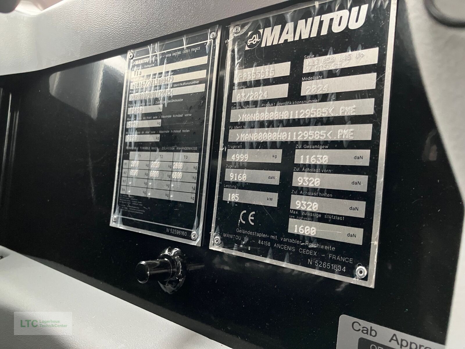 Teleskoplader Türe ait Manitou Teleskoplader MLT850 -145 V+ Elite, Vorführmaschine içinde Korneuburg (resim 15)