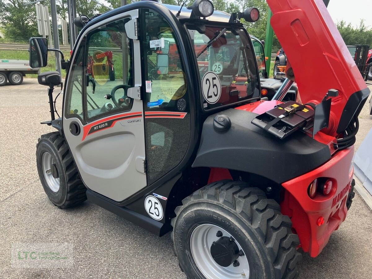 Teleskoplader of the type Manitou Teleskoplader MT 420, Vorführmaschine in Korneuburg (Picture 3)