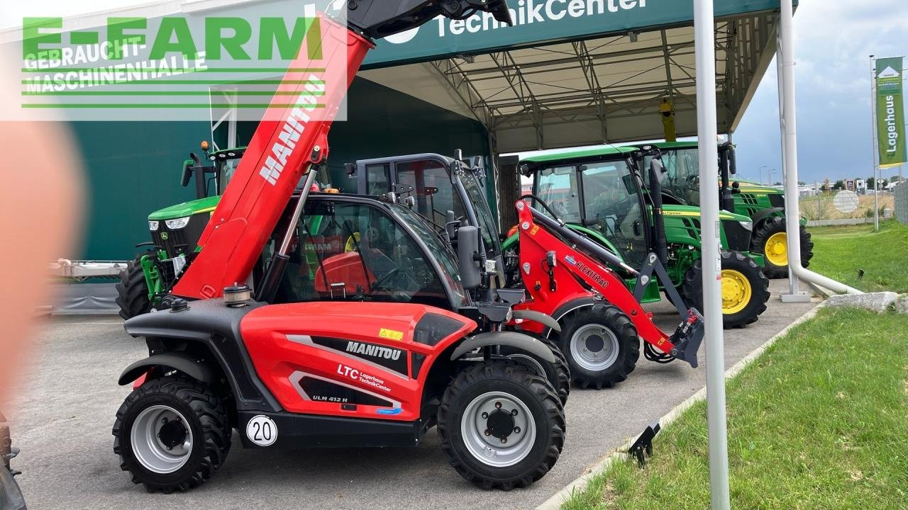 Teleskoplader от тип Manitou Teleskoplader ULM 412 Classic, Gebrauchtmaschine в REDLHAM (Снимка 3)