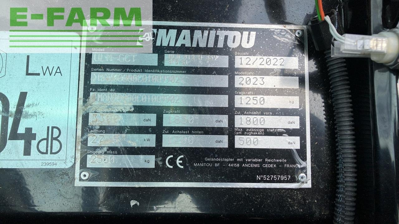 Teleskoplader a típus Manitou Teleskoplader ULM 412 Classic, Gebrauchtmaschine ekkor: REDLHAM (Kép 20)