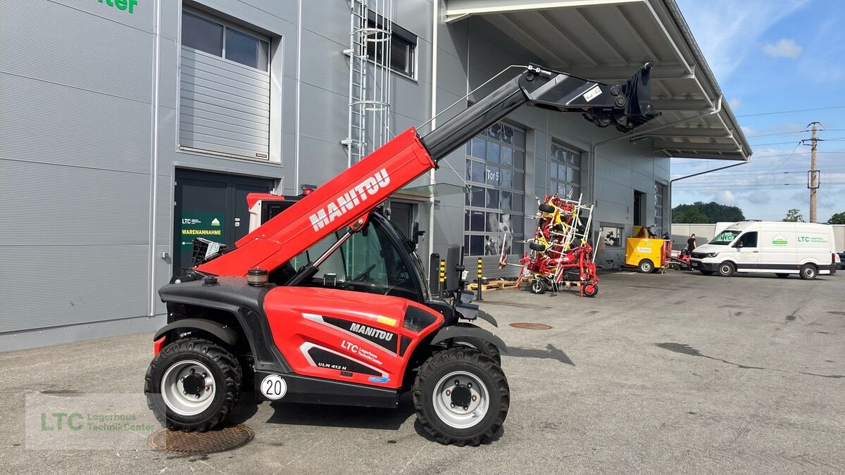 Teleskoplader of the type Manitou Teleskoplader ULM 412 Classic, Vorführmaschine in Redlham (Picture 8)