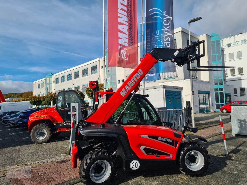 Teleskoplader типа Manitou ULM 412 H Comfort, Gebrauchtmaschine в Friedrichsdorf (Фотография 8)