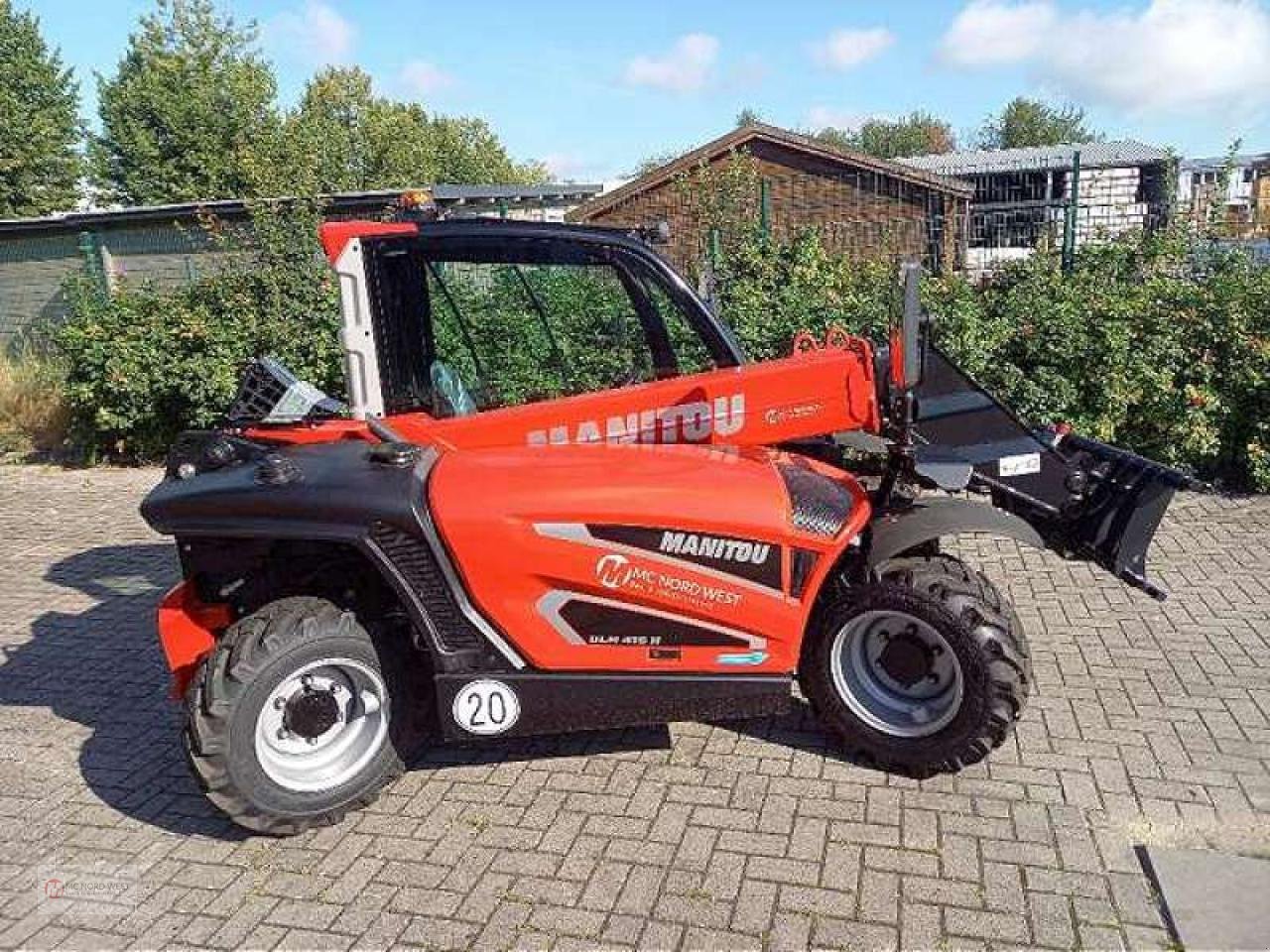 Teleskoplader typu Manitou ULM 415 H, Neumaschine w Oyten (Zdjęcie 5)