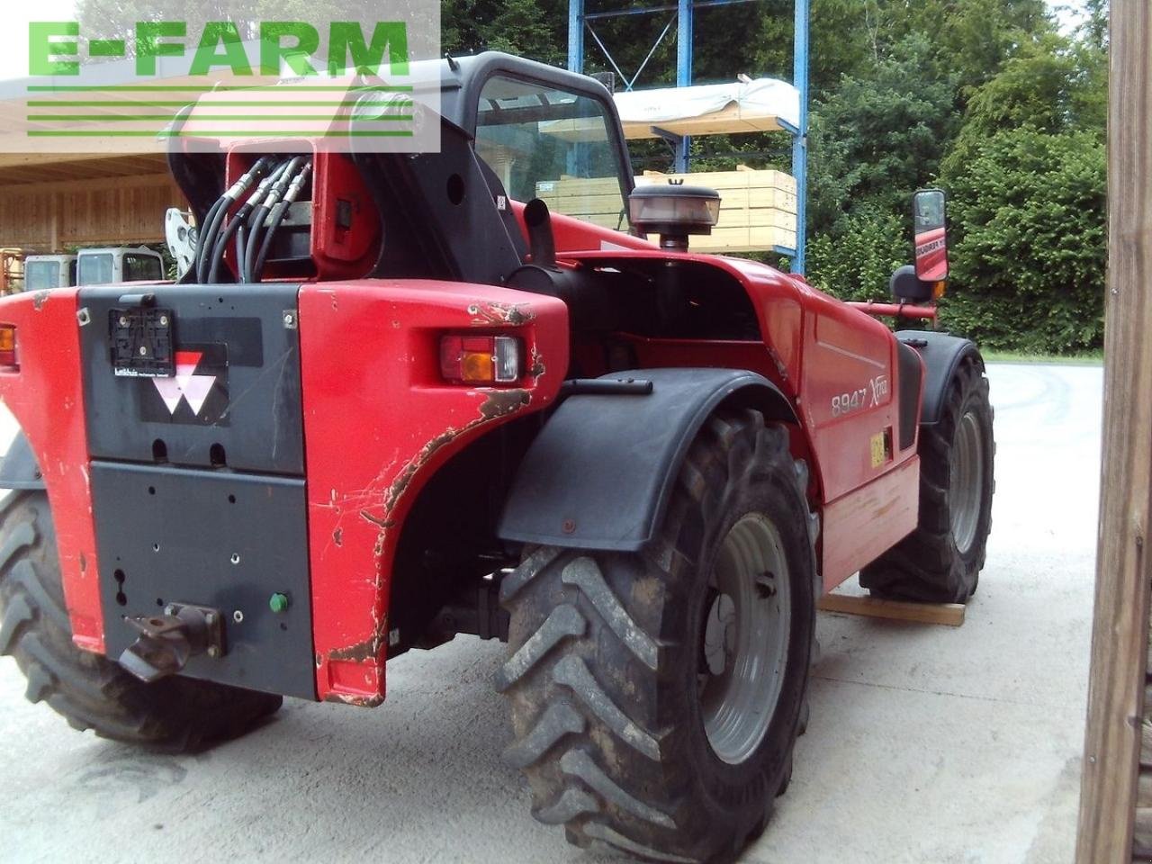 Teleskoplader tip Massey Ferguson 8947 xtra ( 3,5t - 7m ), Gebrauchtmaschine in ST. NIKOLAI/DR. (Poză 4)