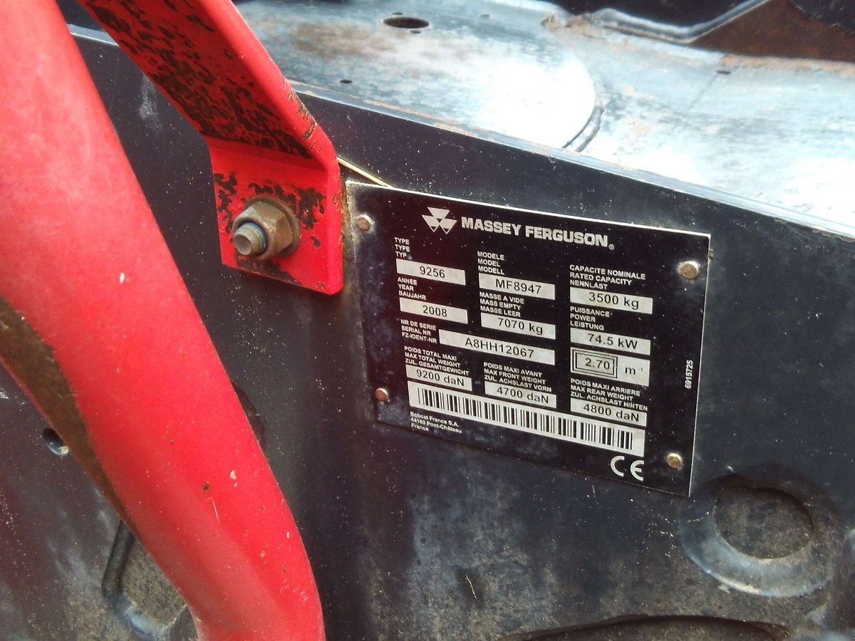 Teleskoplader za tip Massey Ferguson 8947 XTRA ( 3,5t - 7m ), Gebrauchtmaschine u St. Nikolai ob Draßling (Slika 7)