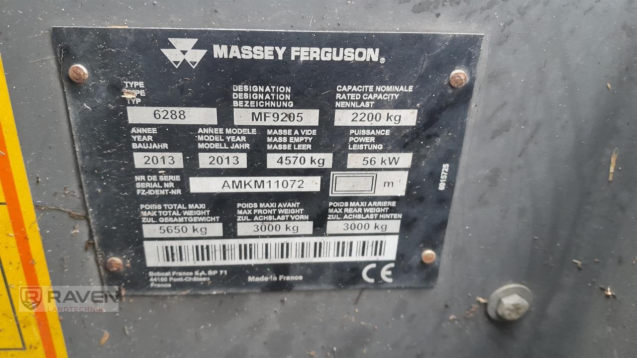 Teleskoplader tipa Massey Ferguson 9205 Bobcat T2250, Gebrauchtmaschine u Sulingen (Slika 13)