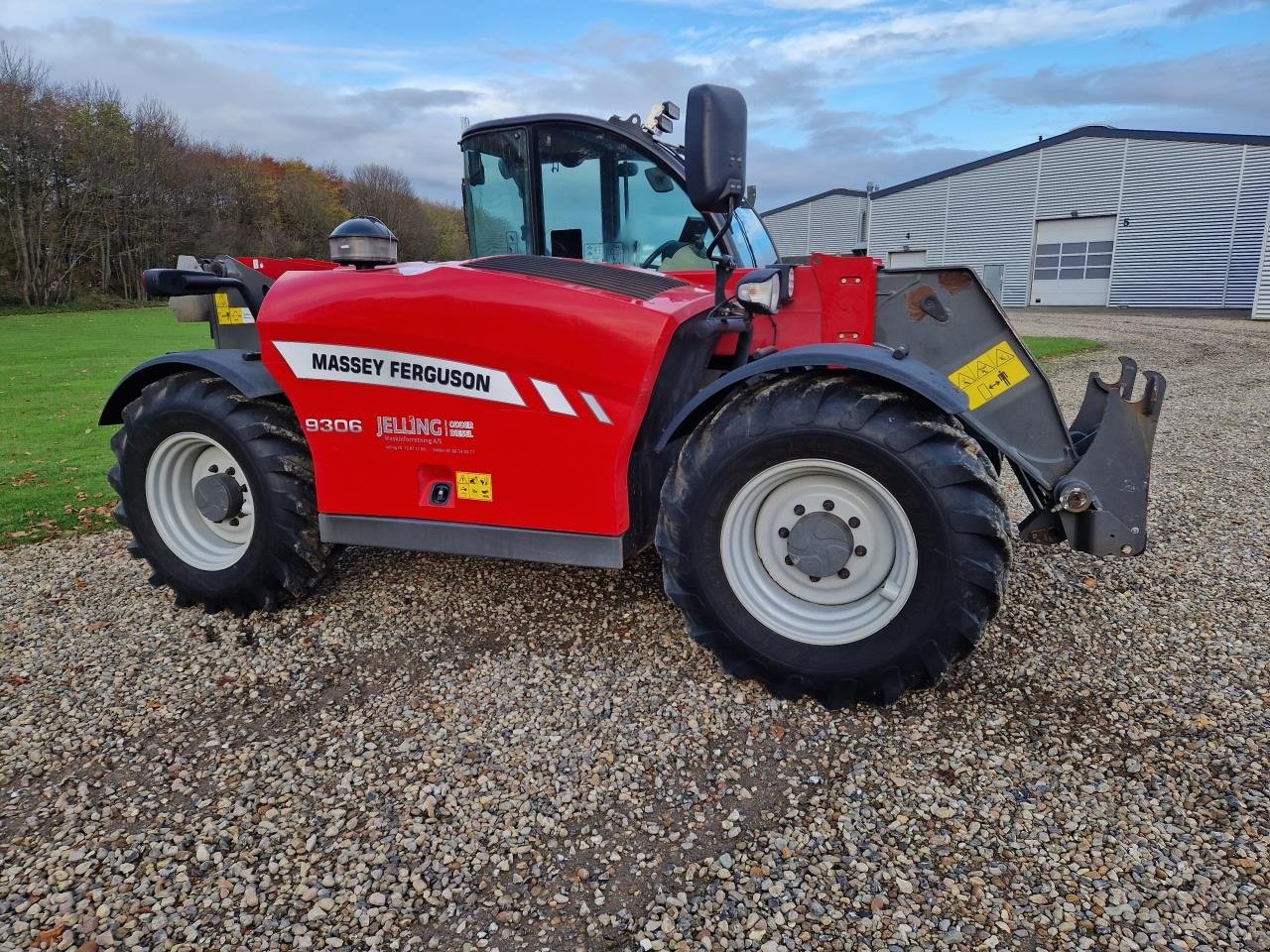 Teleskoplader van het type Massey Ferguson 9306 TR X-TRA, Gebrauchtmaschine in Videbæk (Foto 3)