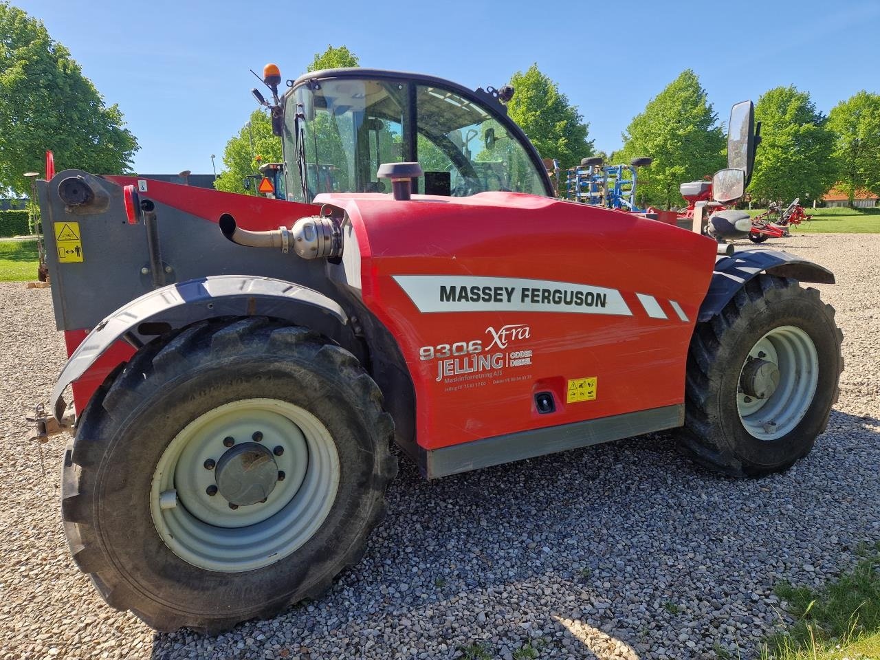 Teleskoplader typu Massey Ferguson 9306 XTRA, Gebrauchtmaschine w Jelling (Zdjęcie 3)