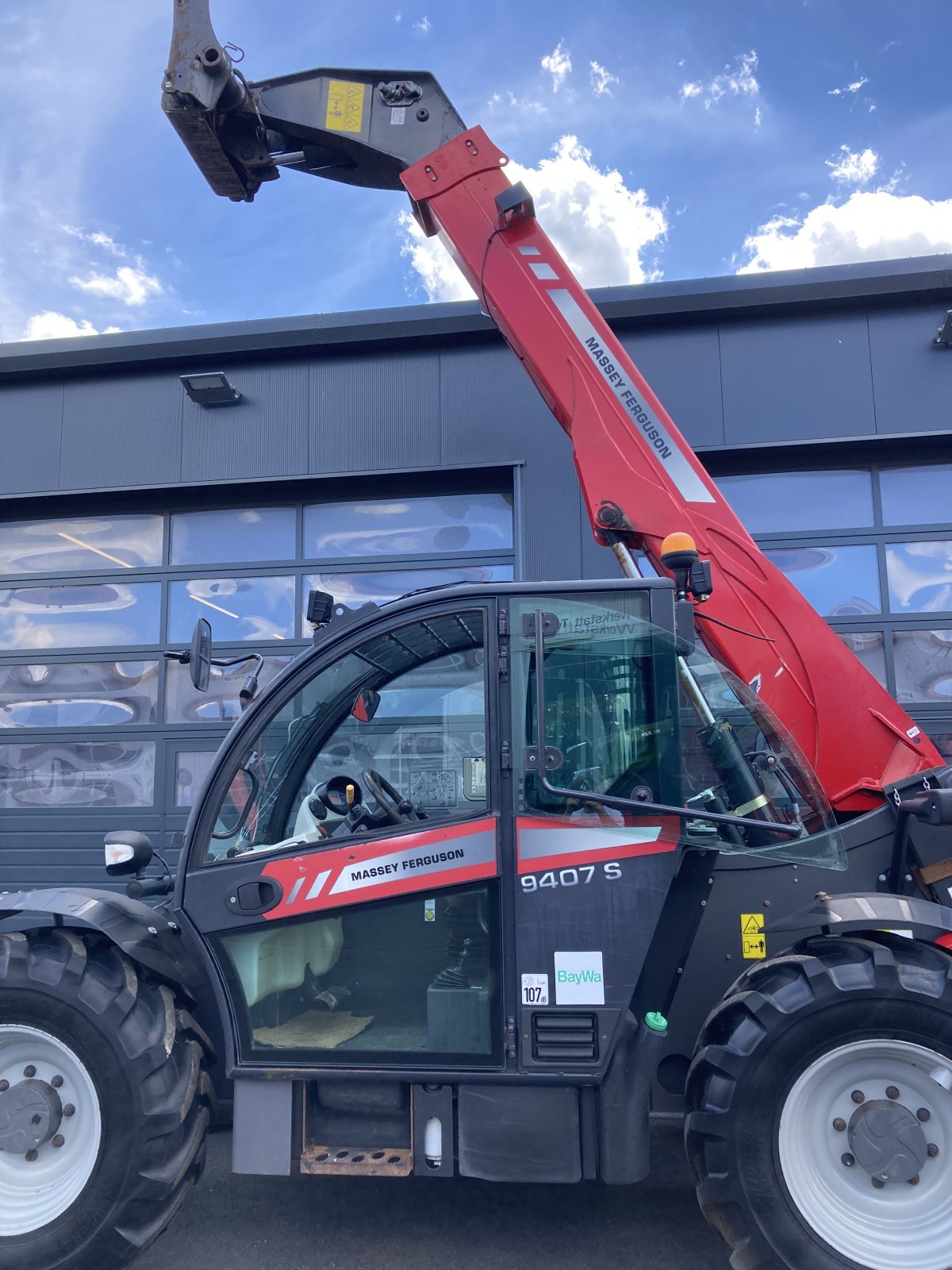 Teleskoplader a típus Massey Ferguson 9407 S  ( Bobcat ), Gebrauchtmaschine ekkor: Wülfershausen an der Saale (Kép 5)