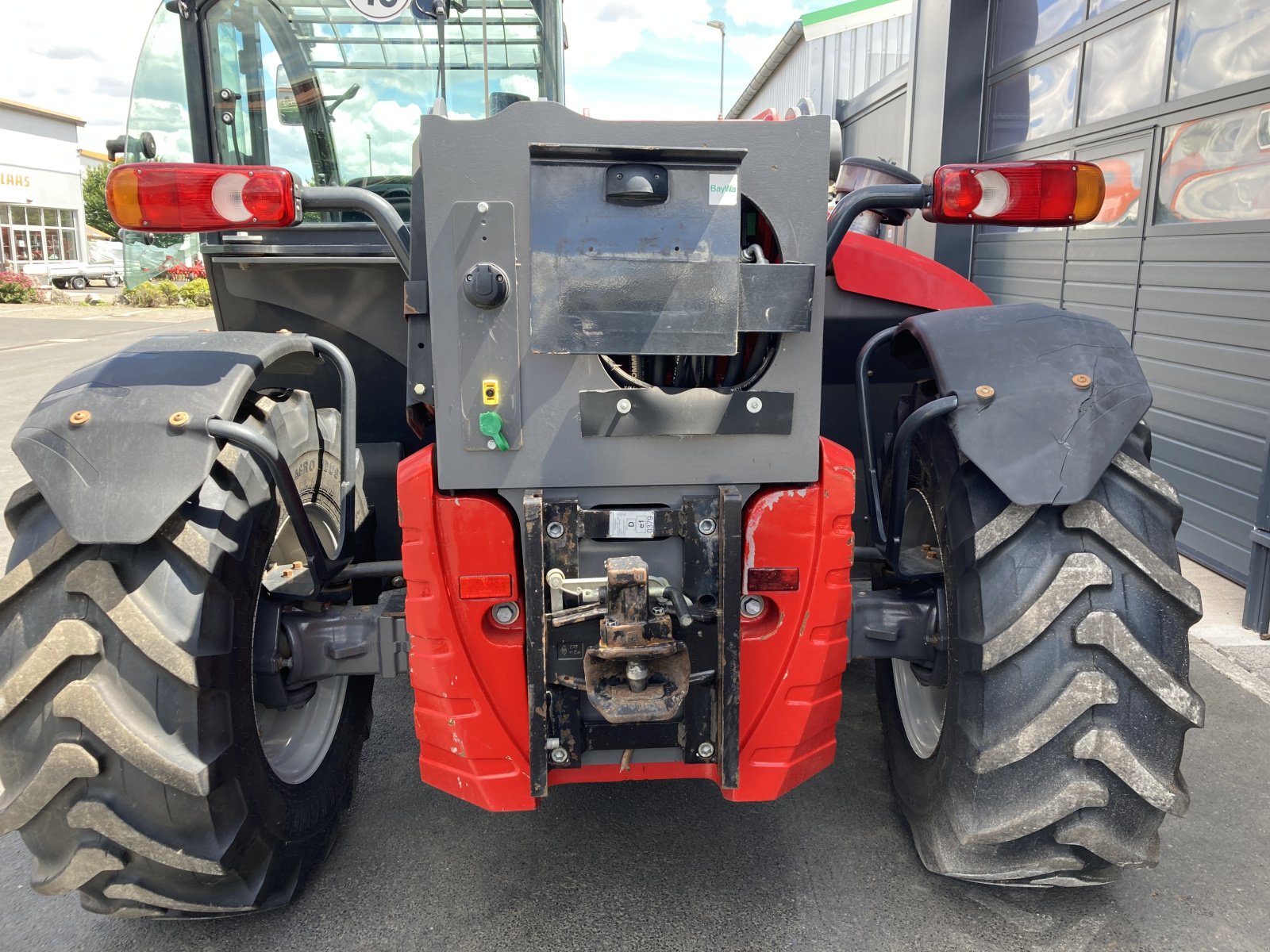 Teleskoplader Türe ait Massey Ferguson 9407 S  ( Bobcat ), Gebrauchtmaschine içinde Wülfershausen an der Saale (resim 13)