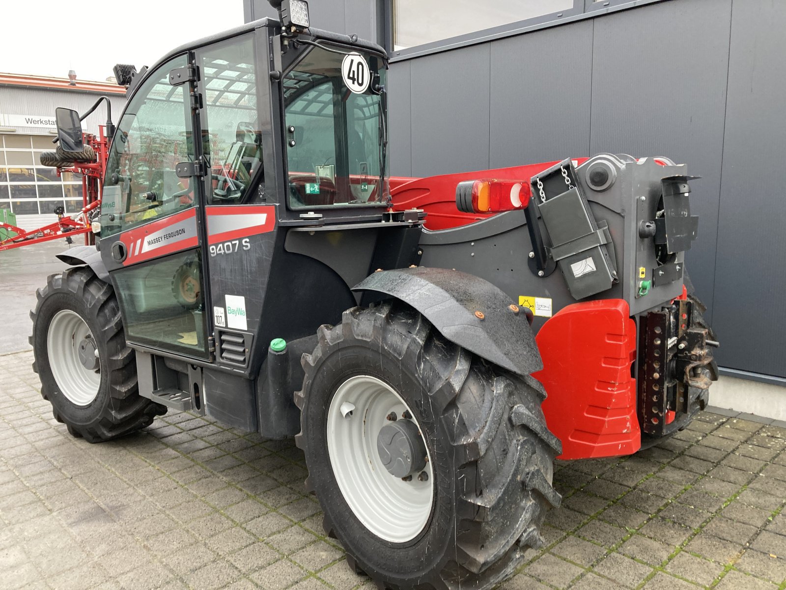 Teleskoplader a típus Massey Ferguson 9407 S (Bobcat), Gebrauchtmaschine ekkor: Wülfershausen an der Saale (Kép 3)