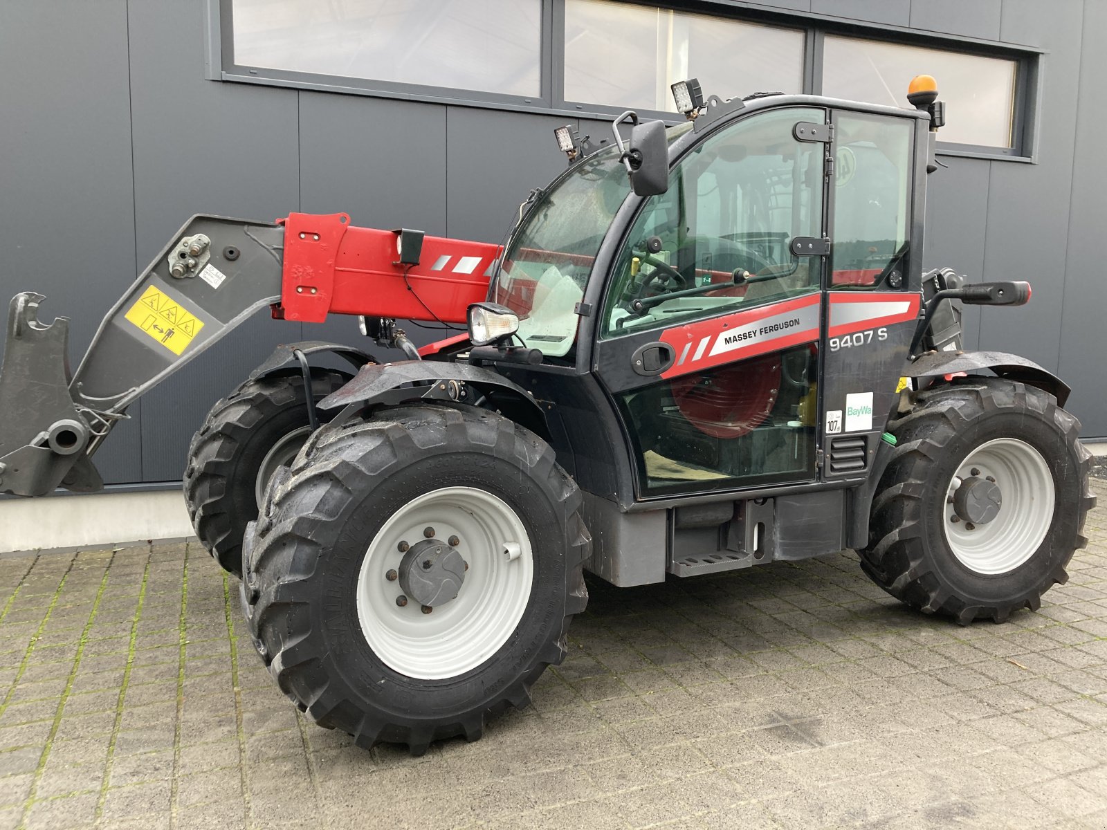 Teleskoplader a típus Massey Ferguson 9407 S (Bobcat), Gebrauchtmaschine ekkor: Wülfershausen an der Saale (Kép 4)