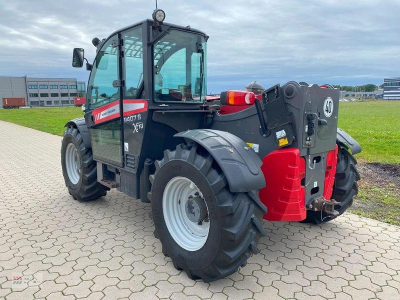 Teleskoplader typu Massey Ferguson 9407 S XTRA / BOBCAT TL470, Gebrauchtmaschine v Oyten (Obrázek 6)