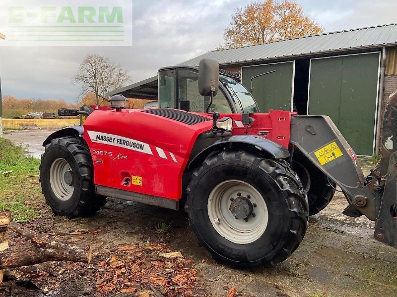 Teleskoplader van het type Massey Ferguson 9407 s, Gebrauchtmaschine in gg VEGHEL (Foto 2)