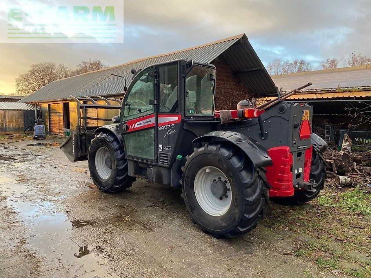 Teleskoplader van het type Massey Ferguson 9407 s, Gebrauchtmaschine in gg VEGHEL (Foto 3)