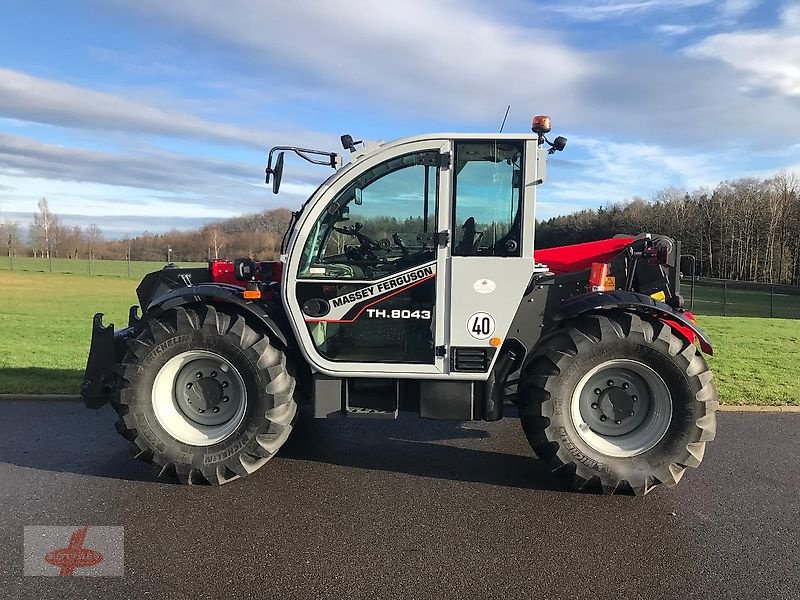 Teleskoplader of the type Massey Ferguson MF TH 8043 Exclusive, Vorführmaschine in Oederan (Picture 1)