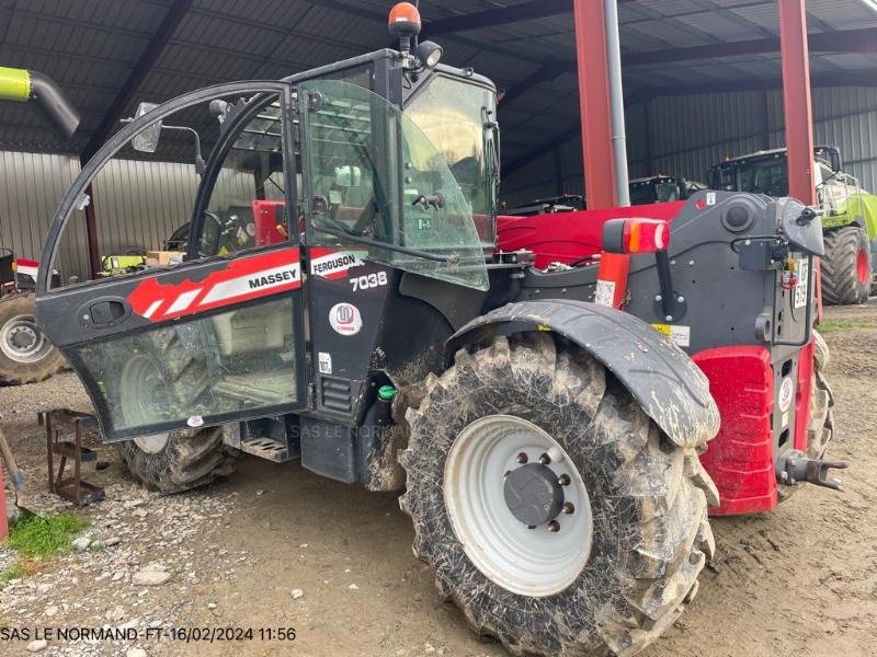 Teleskoplader Türe ait Massey Ferguson MFTH7038, Gebrauchtmaschine içinde JOSSELIN (resim 1)