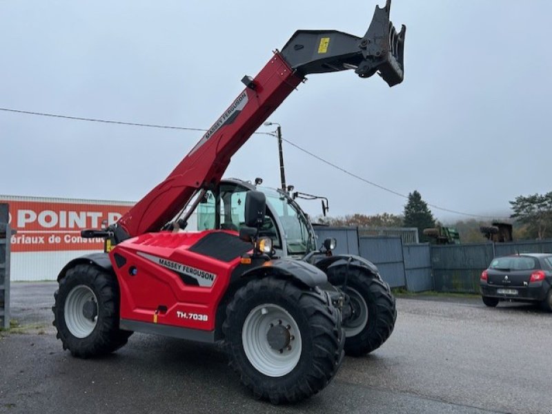 Teleskoplader Türe ait Massey Ferguson MFTH7038, Gebrauchtmaschine içinde JOSSELIN (resim 7)