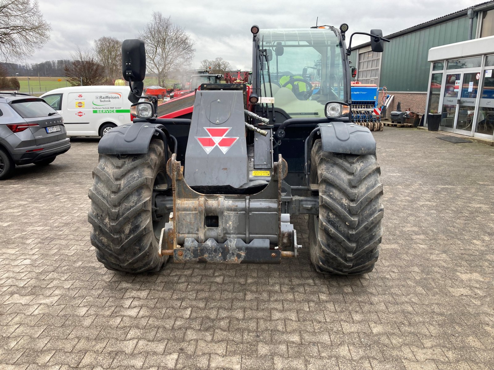 Teleskoplader del tipo Massey Ferguson Telekoplader TH 7038, Gebrauchtmaschine en Trendelburg (Imagen 2)