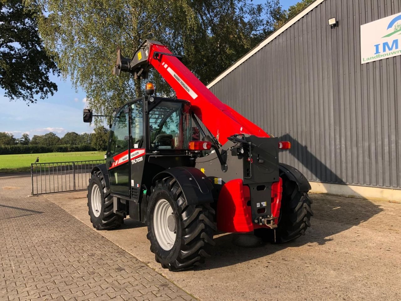 Teleskoplader van het type Massey Ferguson TH 7035, Gebrauchtmaschine in Daarle (Foto 5)