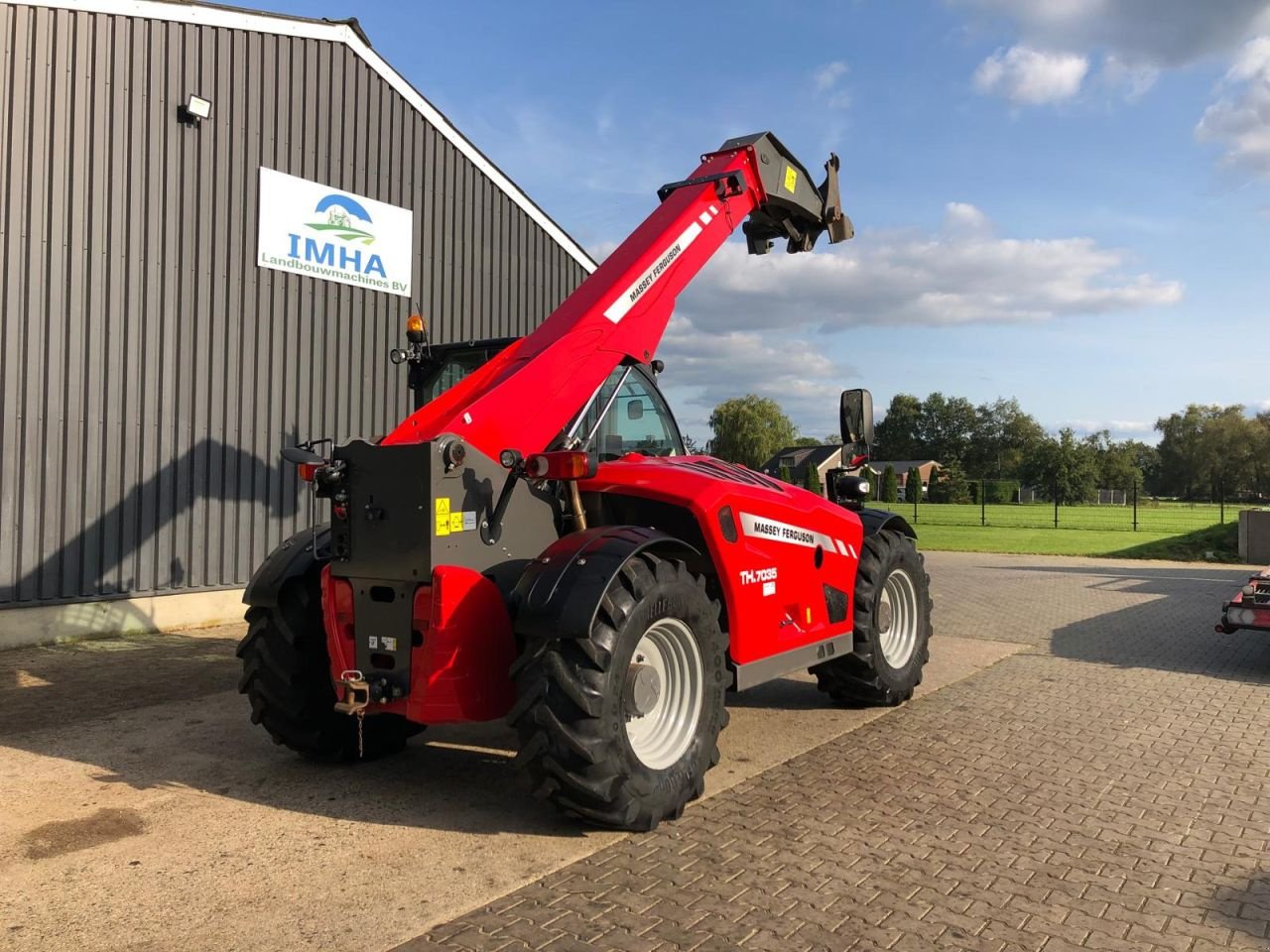 Teleskoplader tip Massey Ferguson TH 7035, Gebrauchtmaschine in Daarle (Poză 7)