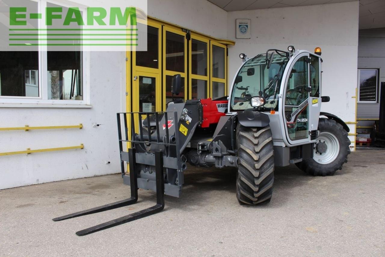 Teleskoplader van het type Massey Ferguson th.6534 s5 efficient, Gebrauchtmaschine in RANDEGG (Foto 10)