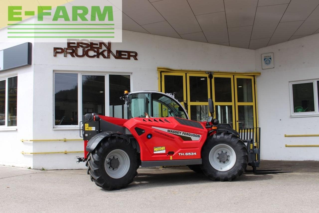 Teleskoplader des Typs Massey Ferguson th.6534 s5 efficient, Gebrauchtmaschine in RANDEGG (Bild 20)