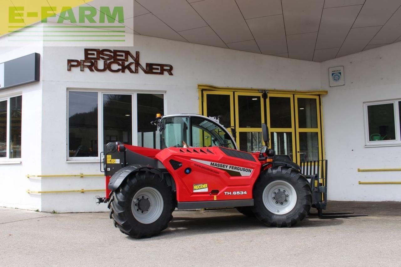 Teleskoplader des Typs Massey Ferguson th.6534 s5 efficient, Gebrauchtmaschine in RANDEGG (Bild 20)