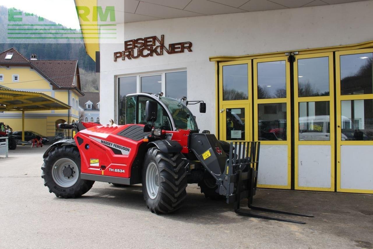 Teleskoplader des Typs Massey Ferguson th.6534 s5 efficient, Gebrauchtmaschine in RANDEGG (Bild 21)