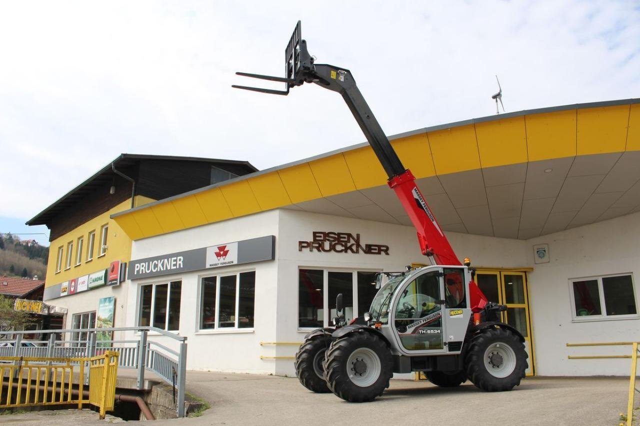 Teleskoplader des Typs Massey Ferguson th.6534 s5 efficient, Gebrauchtmaschine in RANDEGG (Bild 25)