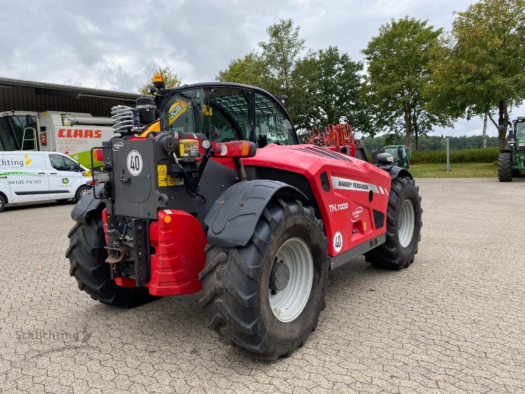 Teleskoplader typu Massey Ferguson TH.7038, Gebrauchtmaschine w Soltau (Zdjęcie 19)