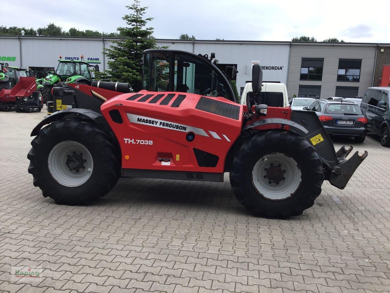 Teleskoplader typu Massey Ferguson TH.7038, Gebrauchtmaschine v Bakum (Obrázok 5)