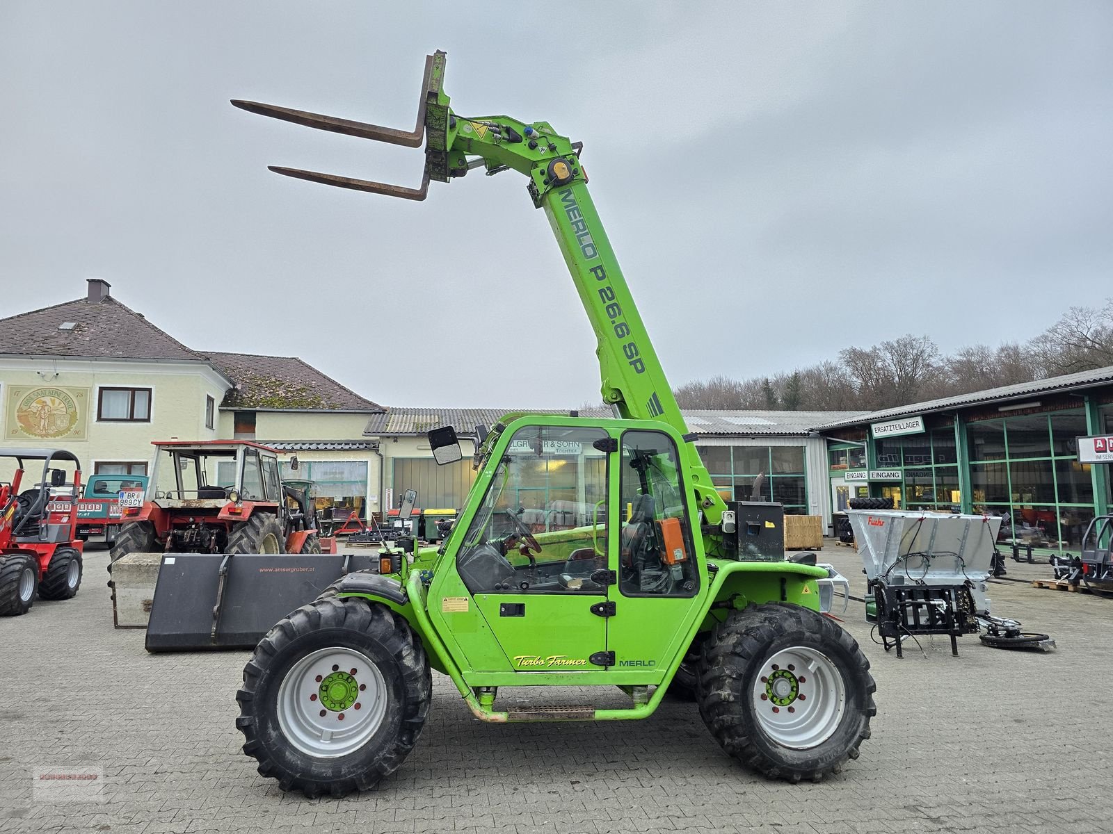 Teleskoplader tipa Merlo 26.6 SP Turbofarmer mit Breitreifen +SW Hydr TOP, Gebrauchtmaschine u Tarsdorf (Slika 22)