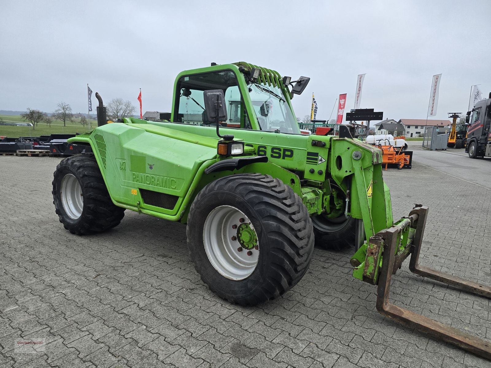 Teleskoplader tipa Merlo 26.6 SP Turbofarmer mit Breitreifen +SW Hydr TOP, Gebrauchtmaschine u Tarsdorf (Slika 9)