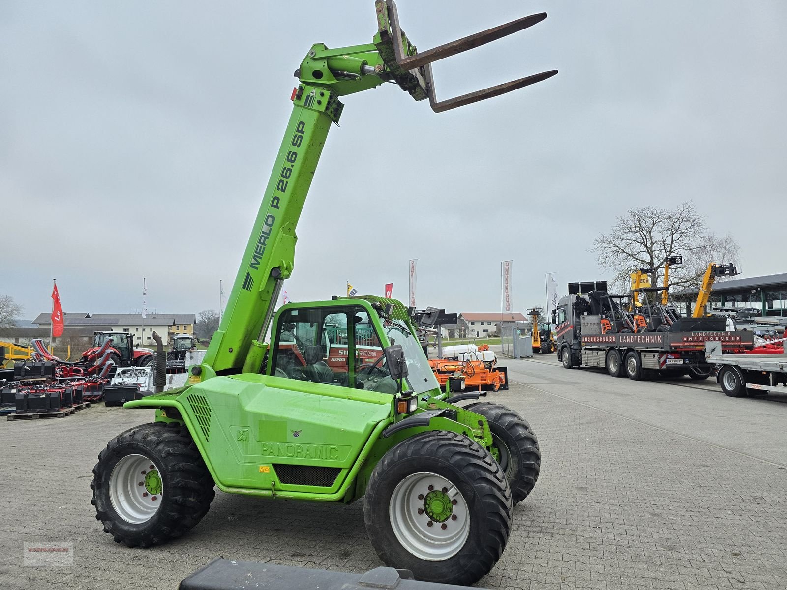 Teleskoplader tipa Merlo 26.6 SP Turbofarmer mit Breitreifen +SW Hydr TOP, Gebrauchtmaschine u Tarsdorf (Slika 28)