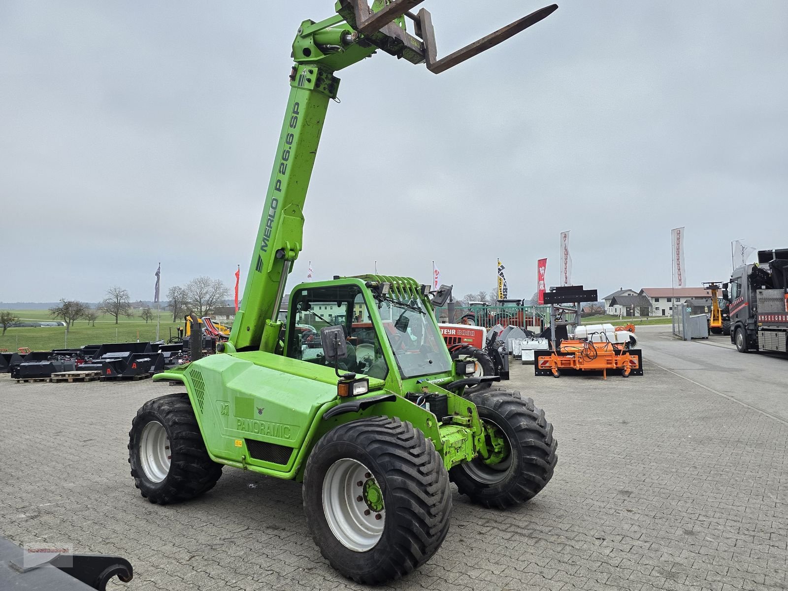 Teleskoplader tipa Merlo 26.6 SP Turbofarmer mit Breitreifen +SW Hydr TOP, Gebrauchtmaschine u Tarsdorf (Slika 26)