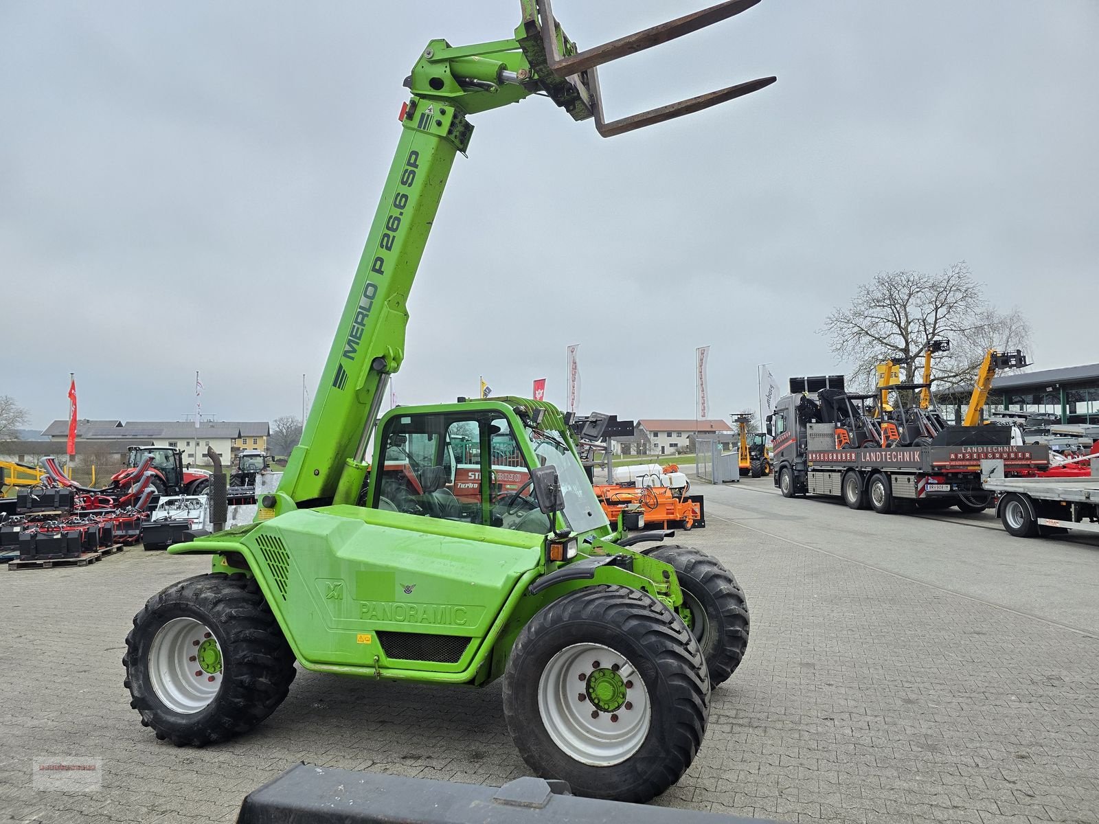 Teleskoplader tipa Merlo 26.6 SP Turbofarmer mit Breitreifen +SW Hydr TOP, Gebrauchtmaschine u Tarsdorf (Slika 29)