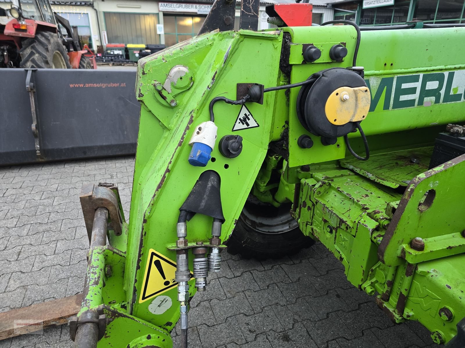 Teleskoplader tipa Merlo 26.6 SP Turbofarmer mit Breitreifen +SW Hydr TOP, Gebrauchtmaschine u Tarsdorf (Slika 11)