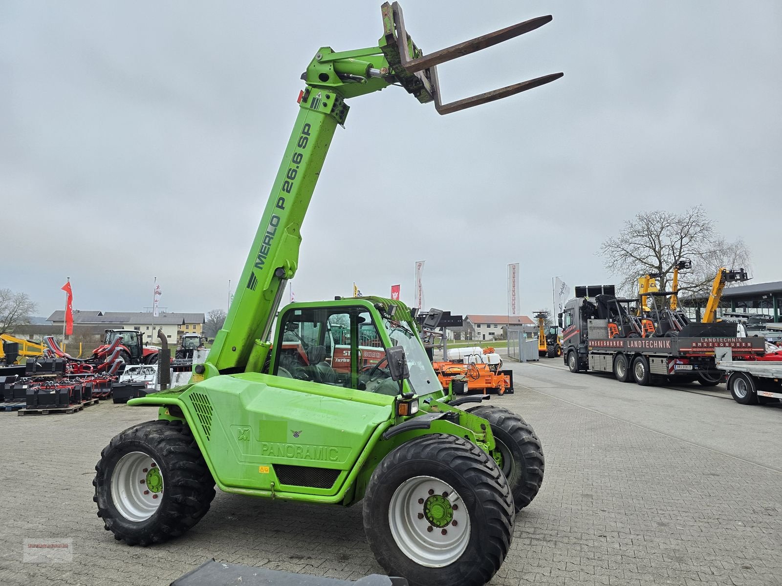 Teleskoplader tipa Merlo 26.6 SP Turbofarmer mit Breitreifen +SW Hydr TOP, Gebrauchtmaschine u Tarsdorf (Slika 1)