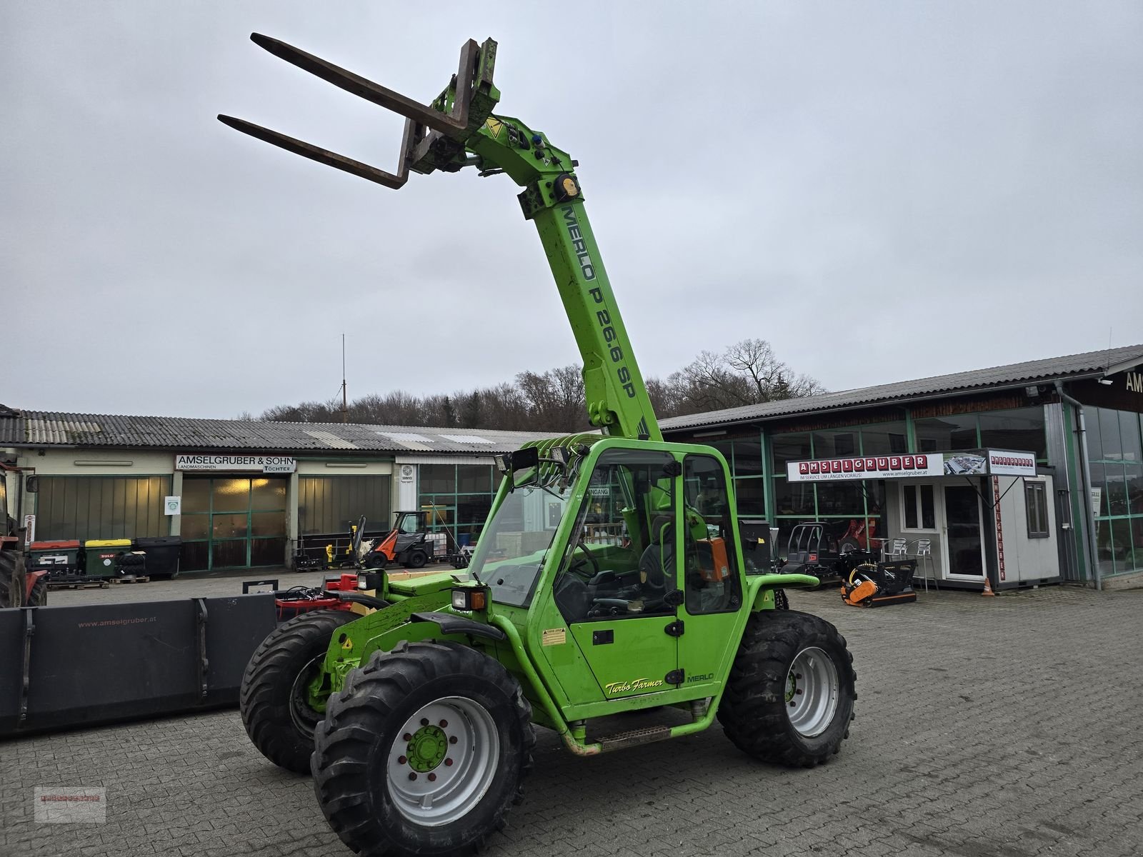 Teleskoplader tipa Merlo 26.6 SP Turbofarmer mit Breitreifen +SW Hydr TOP, Gebrauchtmaschine u Tarsdorf (Slika 25)