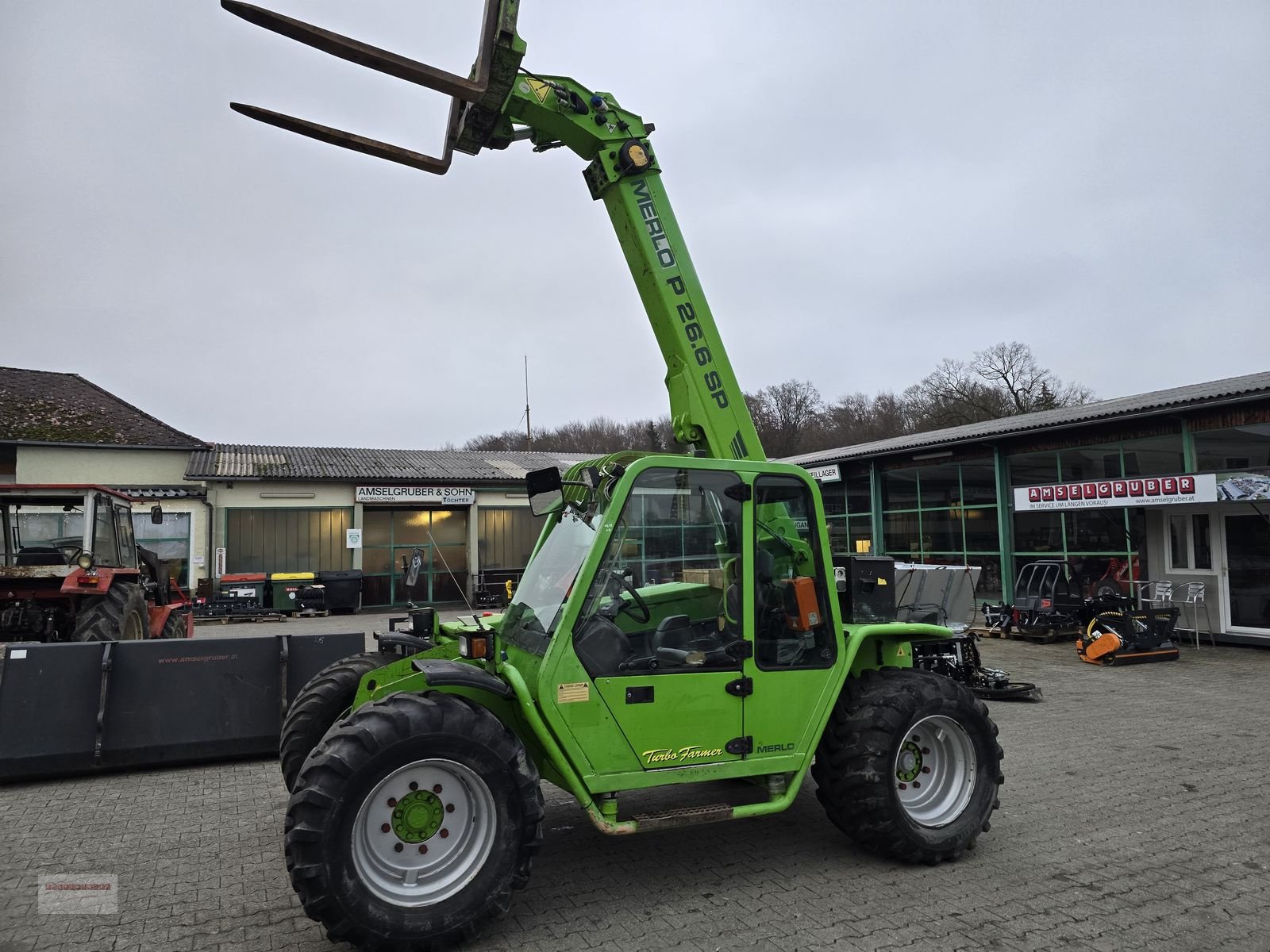 Teleskoplader tipa Merlo 26.6 SP Turbofarmer mit Breitreifen +SW Hydr TOP, Gebrauchtmaschine u Tarsdorf (Slika 24)