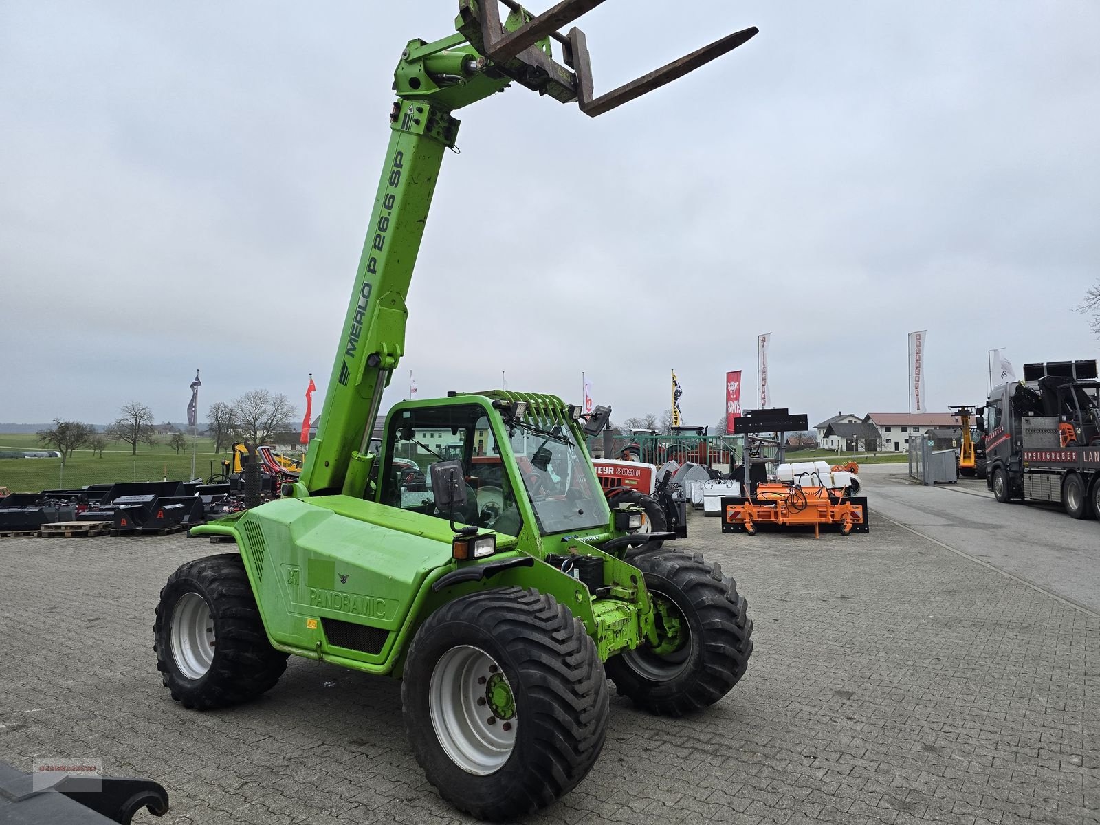 Teleskoplader tipa Merlo 26.6 SP Turbofarmer mit Breitreifen +SW Hydr TOP, Gebrauchtmaschine u Tarsdorf (Slika 27)