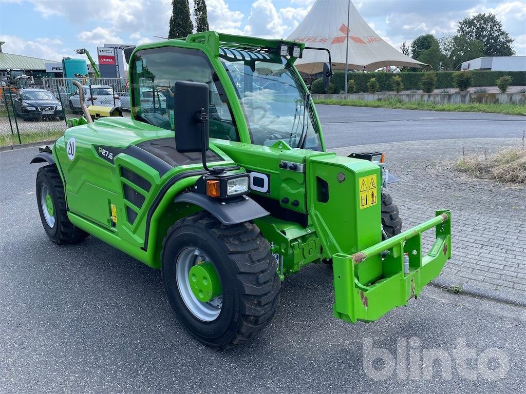 Teleskoplader van het type Merlo 27.6 PLUS, Gebrauchtmaschine in Düsseldorf (Foto 2)