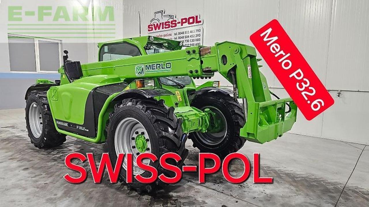 Teleskoplader typu Merlo 32.6 plus, Gebrauchtmaschine v MORDY (Obrázok 1)