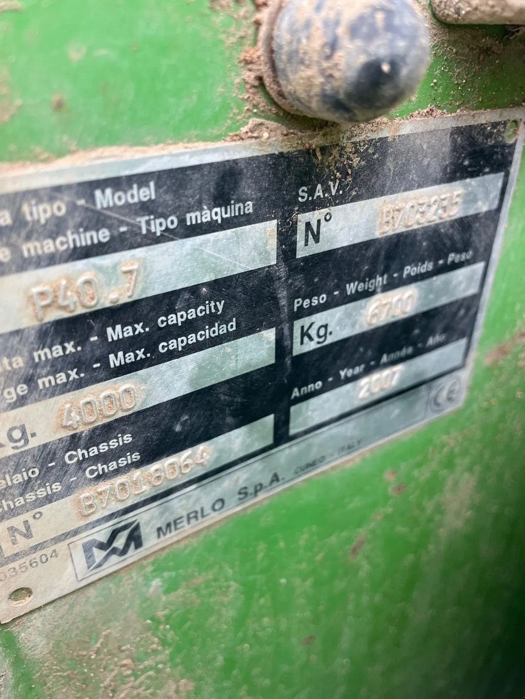 Teleskoplader tip Merlo 40.7 PLUS, Gebrauchtmaschine in Wevelgem (Poză 10)