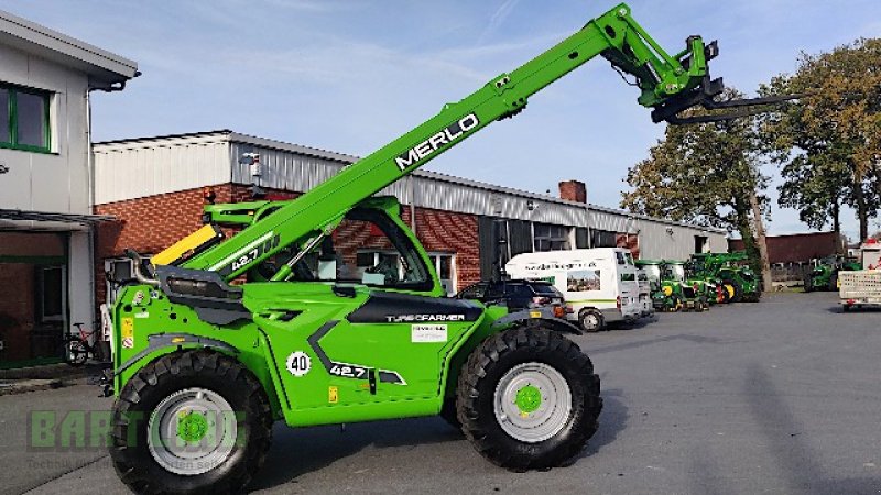 Teleskoplader van het type Merlo 42.7-116, Neumaschine in Versmold (Foto 3)