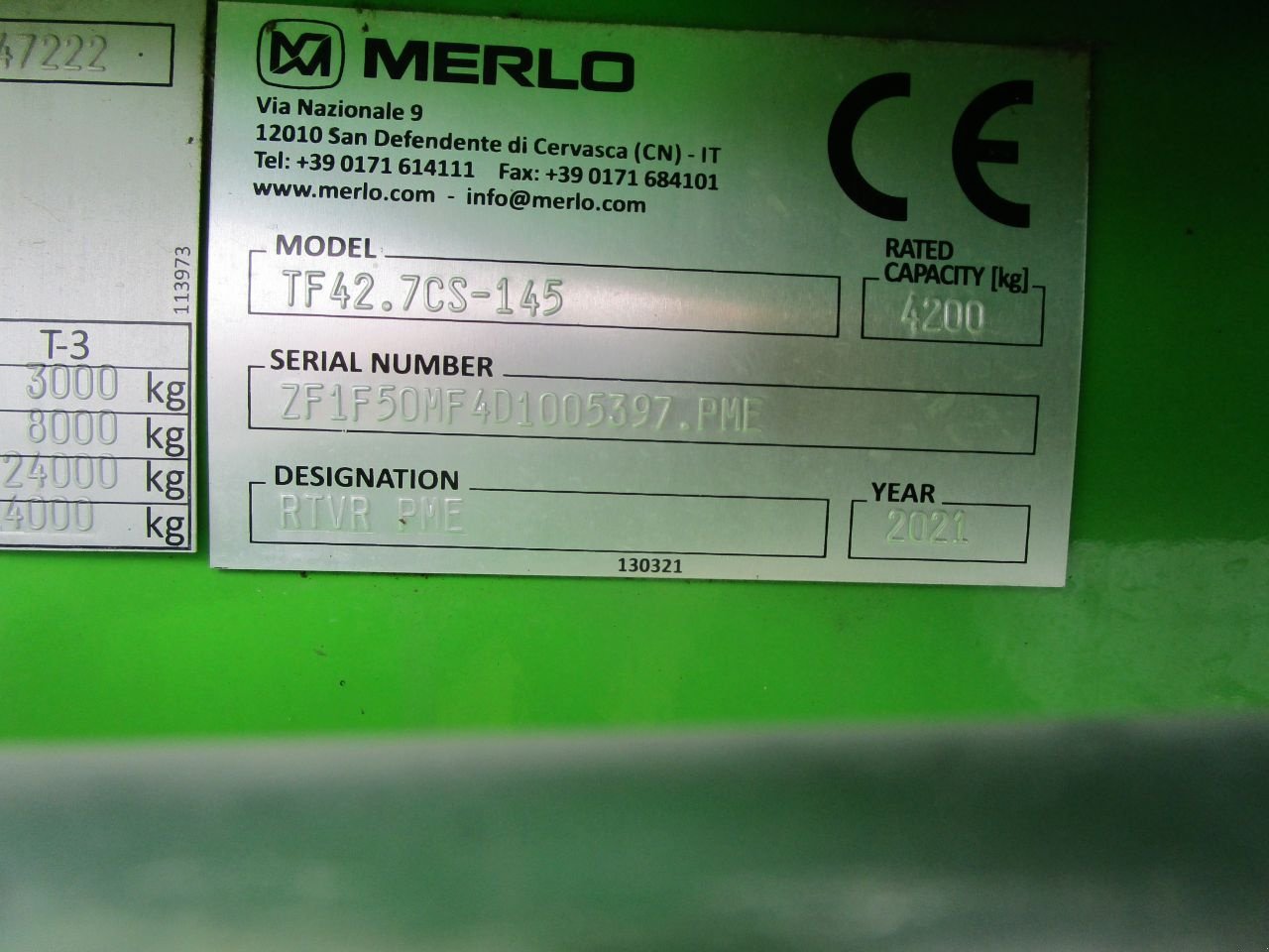 Teleskoplader del tipo Merlo 42.7, Gebrauchtmaschine en Nieuw-Weerdinge (Imagen 7)