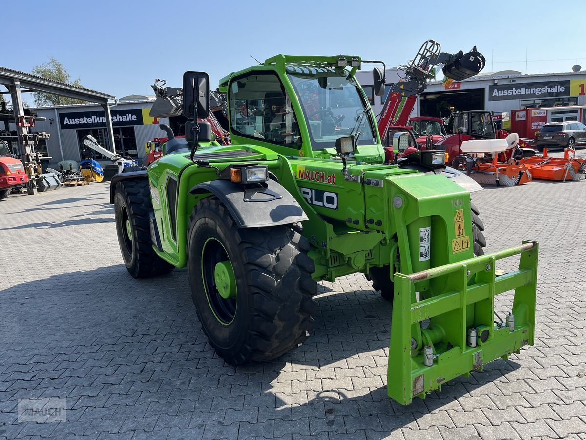 Teleskoplader des Typs Merlo 45.11 T-CS156 CVT Turbofarmer mit Zapfwelle, Gebrauchtmaschine in Burgkirchen (Bild 7)